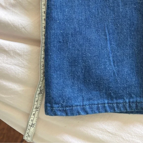 Vintage deadstock Texwood faded flare jeans 60s/70s - Picture 9 of 9